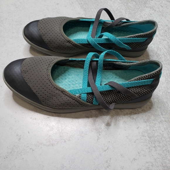 Teva Hydro Life Slip-on Water Swim Hike Outdoor Shoe Grey Blue Sz 6 - Picture 7 of 8